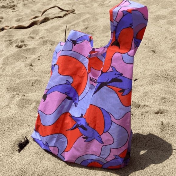 NWOT Standard Baggu - Dolphins - Picture 1 of 12